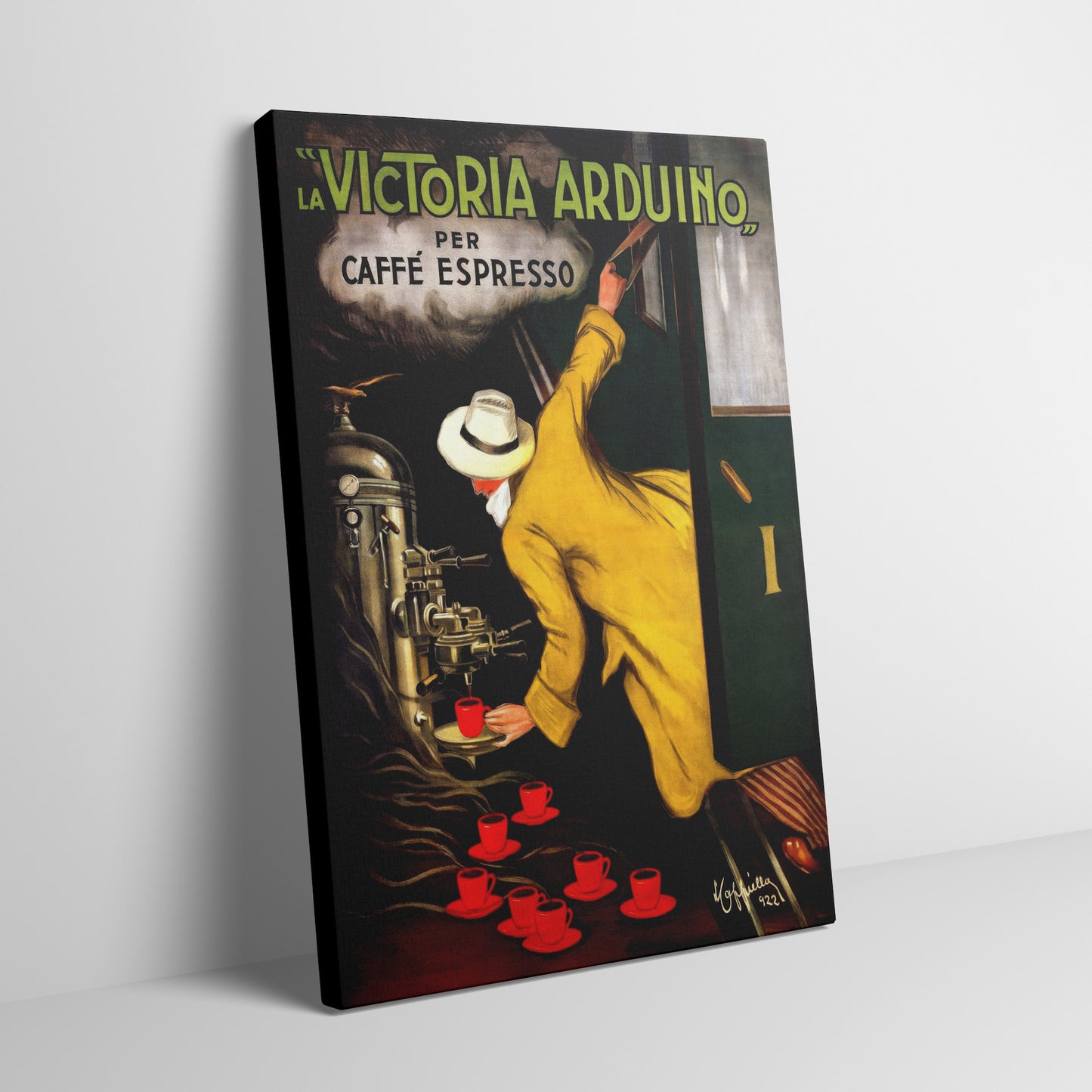 La Victoria Arduino, per Caffe Espresso, Vintage Poster, by Leonetto Cappiello Wall Art