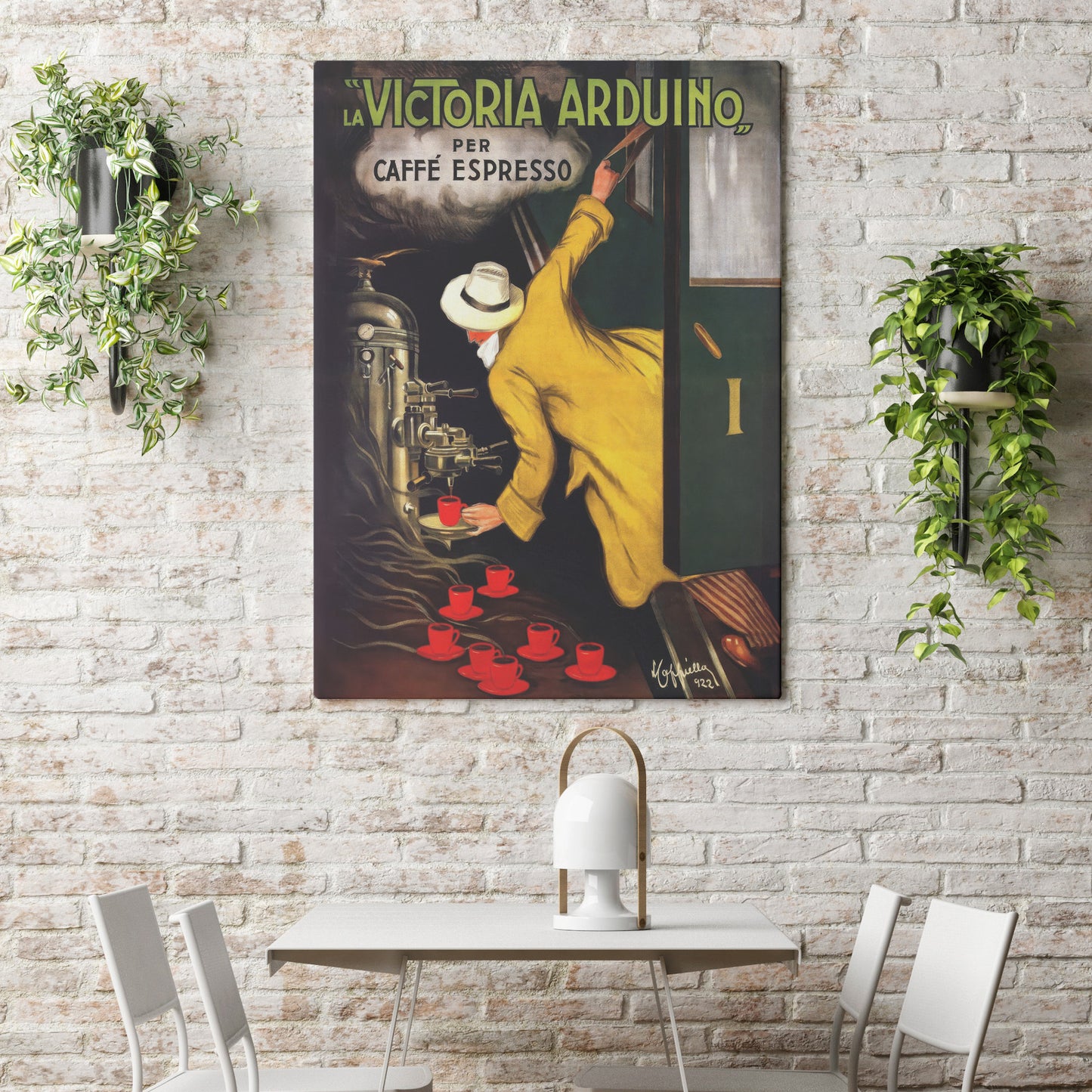 La Victoria Arduino, per Caffe Espresso, Vintage Poster, by Leonetto Cappiello Wall Art