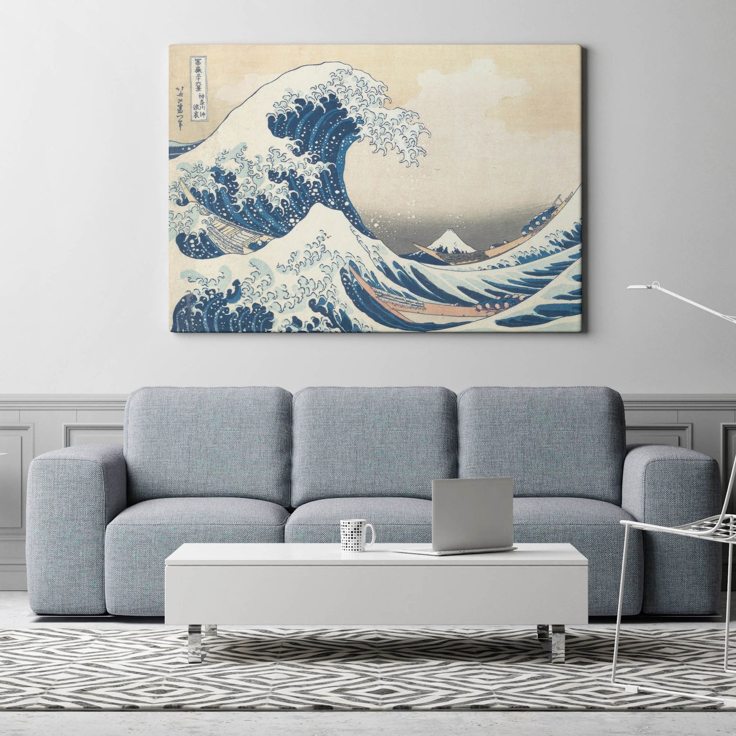 The Great Wave off Kanagawa 1831